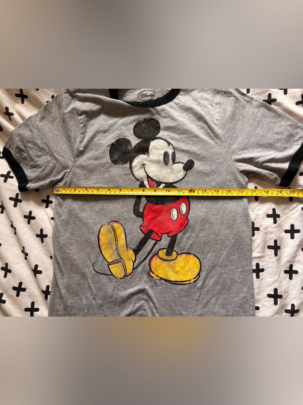 Disney Mickey Mouse  Ringer Tee - Picture 4 of 4